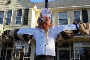 Falmouth Village features Village of Scarecrows