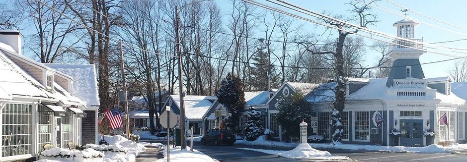 Queens Buyway - The western side of Falmouth Village